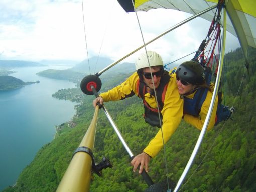 Bapteme en deltaplane a Annecy