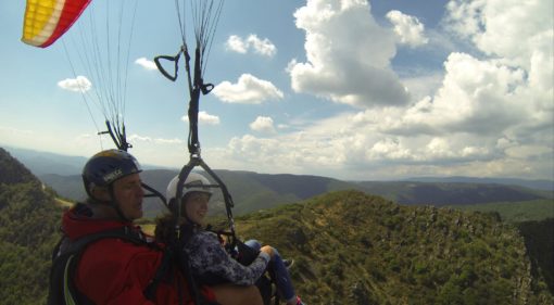 biplace parapente en Ardèche