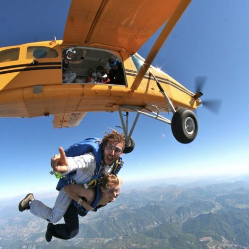 Sauter en parachute à Gap