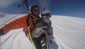 tandem en speedriding a valfrejus