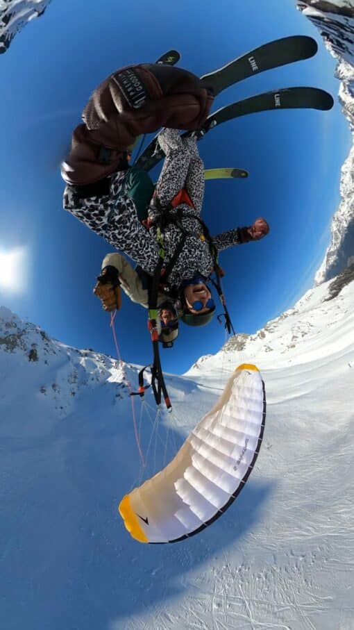 Tandem speedriding à Valfréjus – Image 5