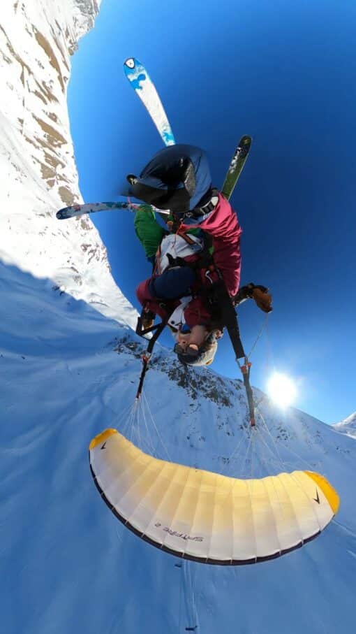 Tandem speedriding à Valfréjus – Image 4