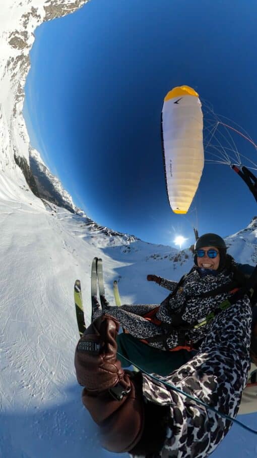 Tandem speedriding à Valfréjus – Image 2
