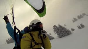 tandem en speedriding a la clusaz