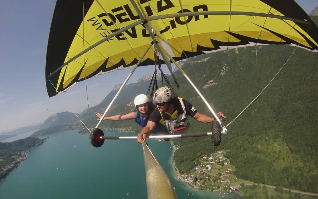 Nouveau partenaire pour les baptemes de l’air à Annecy