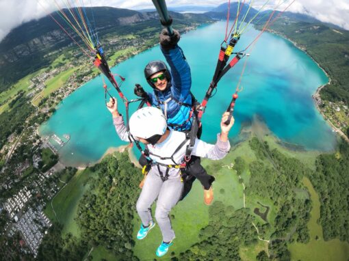 Baptême parapente à Annecy