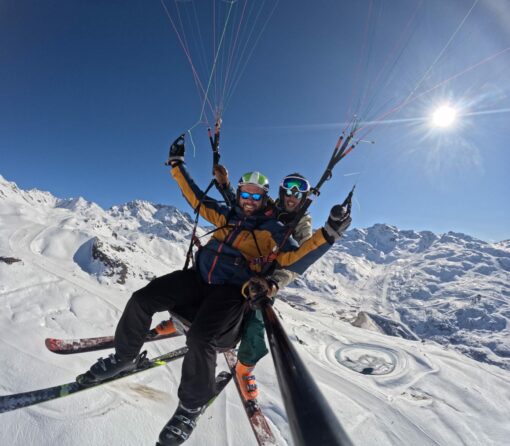 Parapente à Courchevel